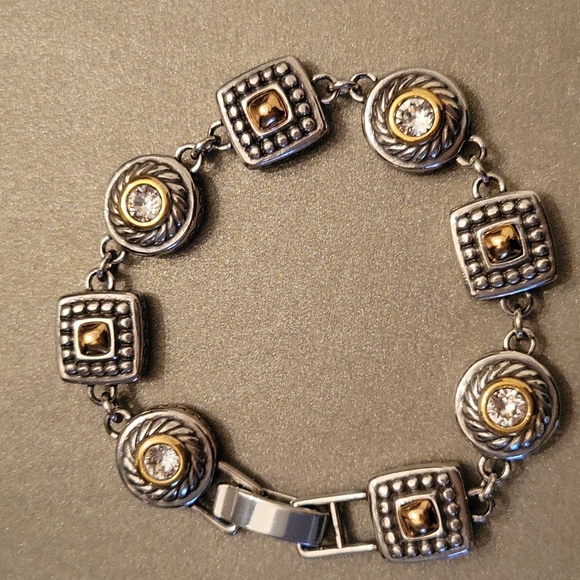 Brighton Bracelet Silver & Gold Plated reversible - Picture 8 of 8